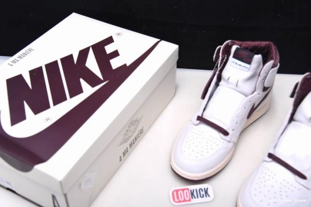 1st Kicks Shoes Air DO7097-100 Ma A High x 1 Maniere OG Jordan 0820